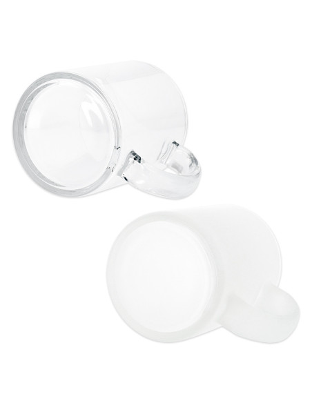 Tazas personalizables de cristal