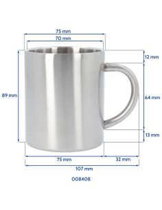 Tazas de acero inoxidable 2